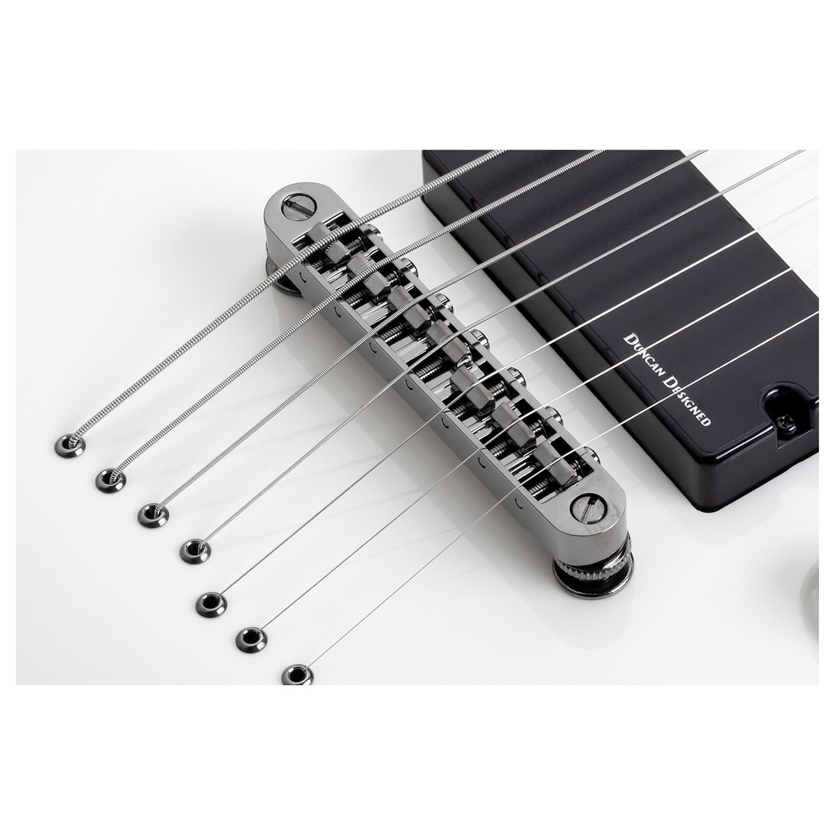 Schecter Demon-7 7 String Vintage White