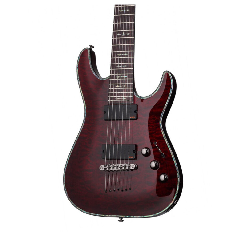 Schecter Hellraiser C-7 7 String Black Cherry