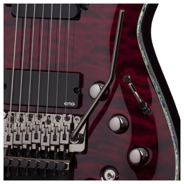 Schecter Hellraiser C-7 FR S 7 String Black Cherry