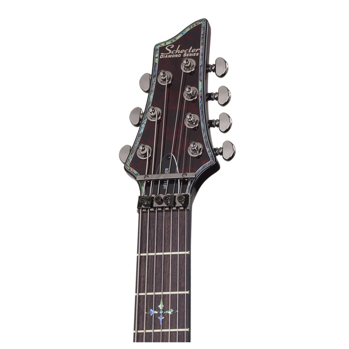 Schecter Hellraiser C-7 FR S 7 String Black Cherry