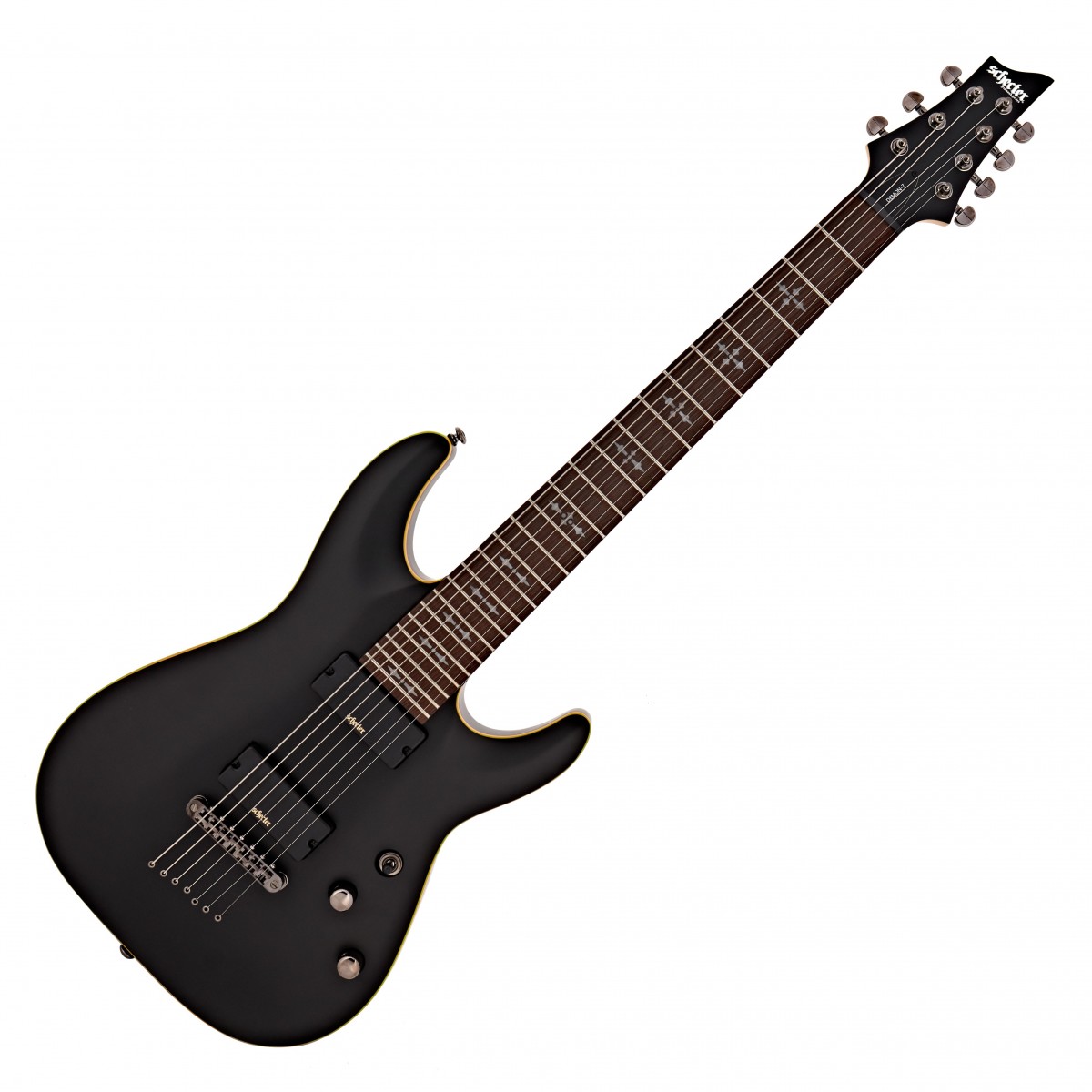 Schecter Demon-7 7 String Aged Black Satin