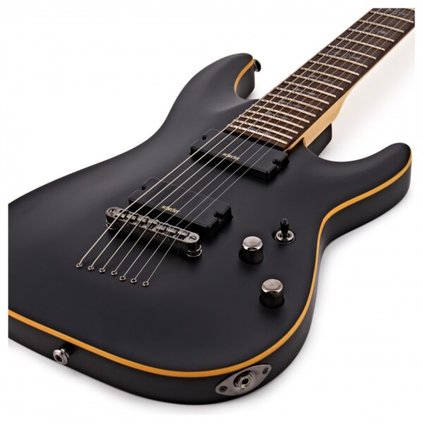 Schecter Demon-7 7 String Aged Black Satin