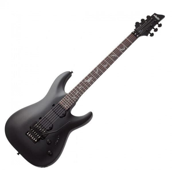 Schecter Damien-6 FR Satin Black
