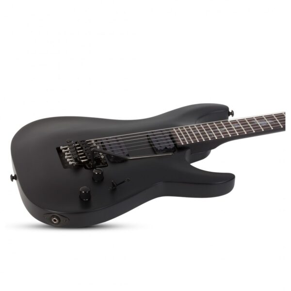 Schecter Damien-6 FR Satin Black