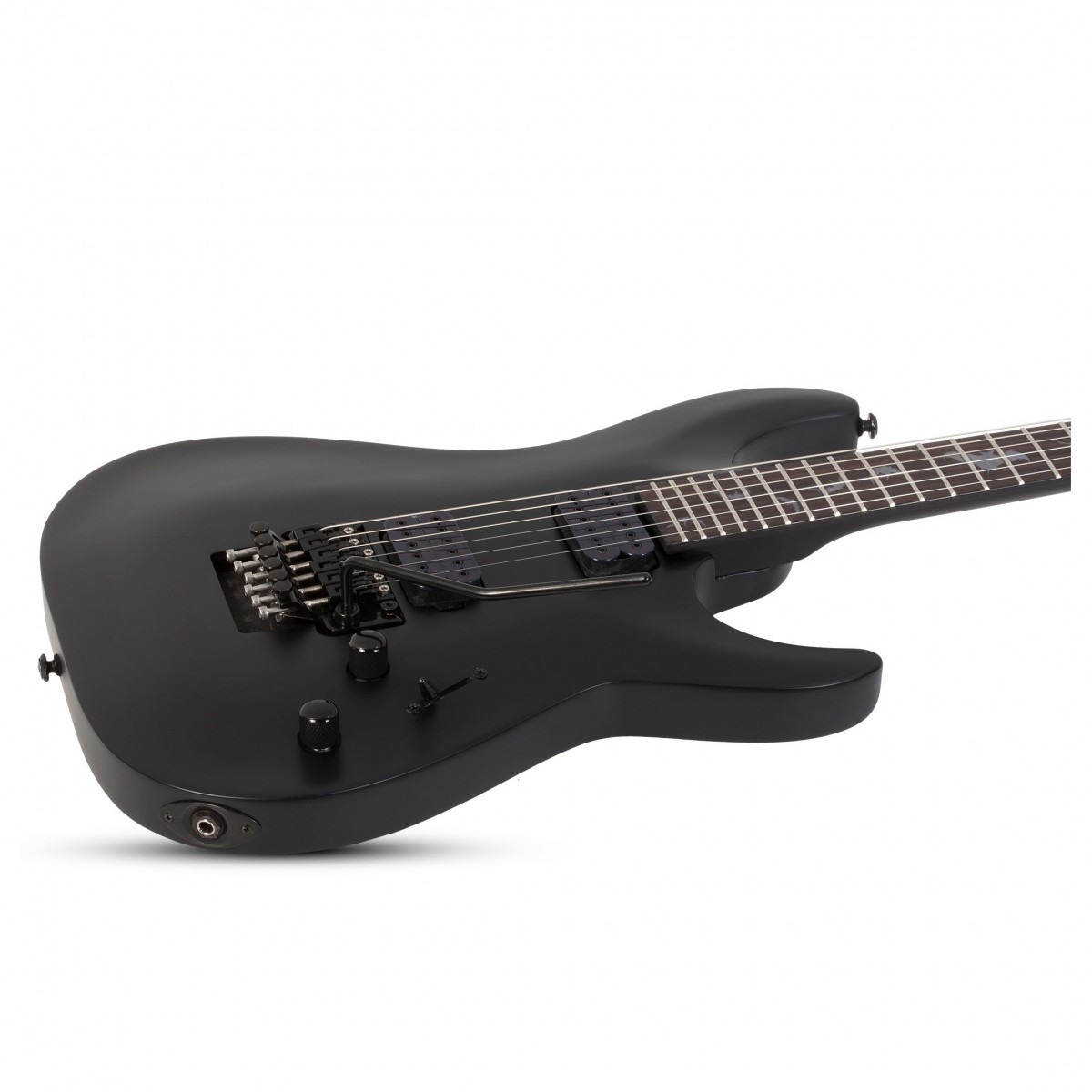 Schecter Damien-6 FR Satin Black