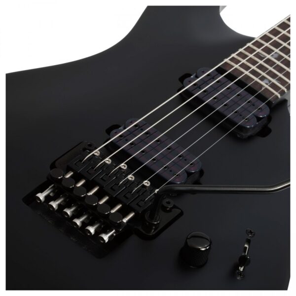 Schecter Damien-6 FR Satin Black