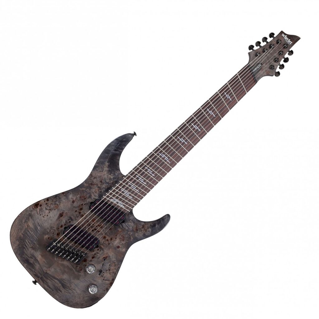Schecter Omen Elite-8 MS Charcoal