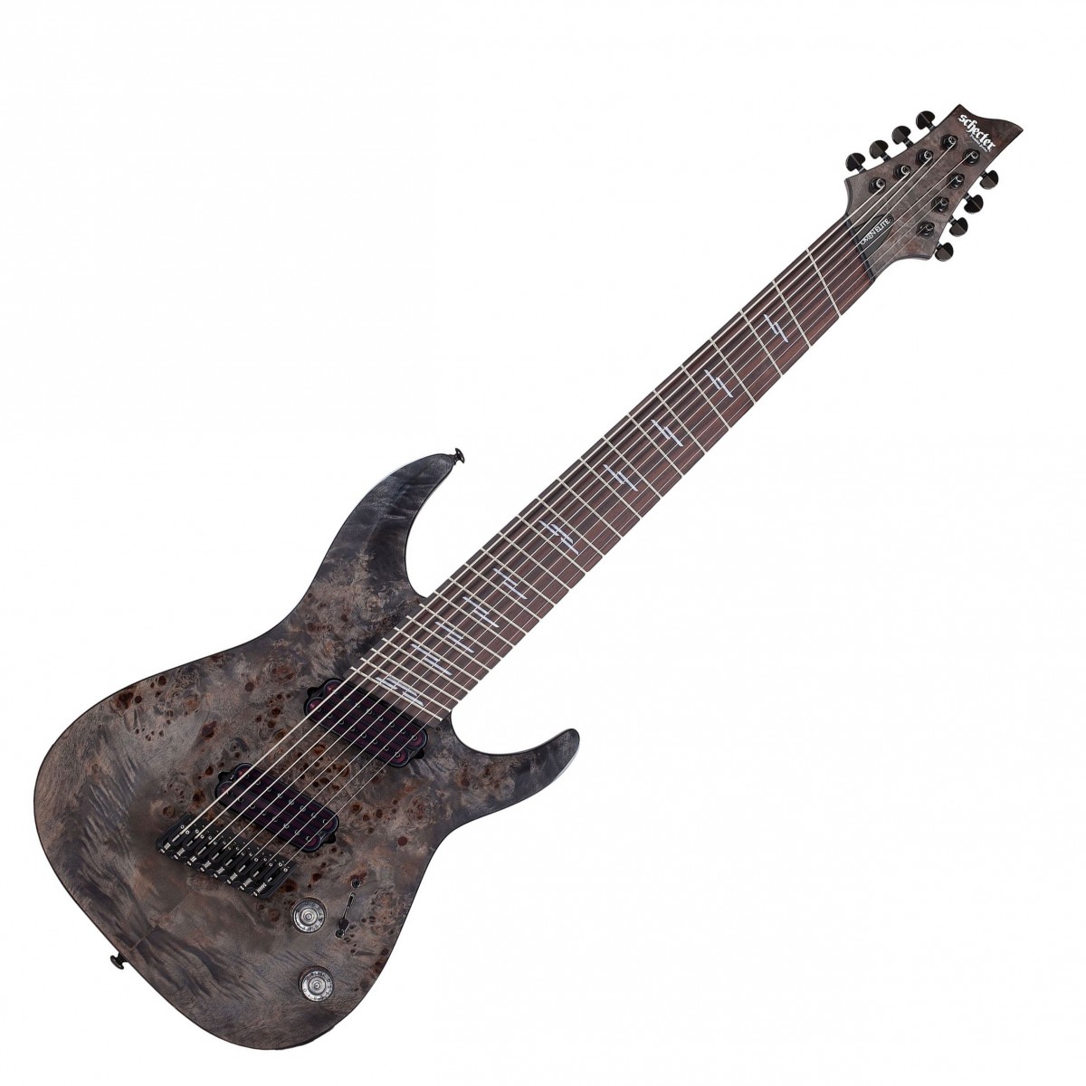 Schecter Omen Elite-8 MS Charcoal