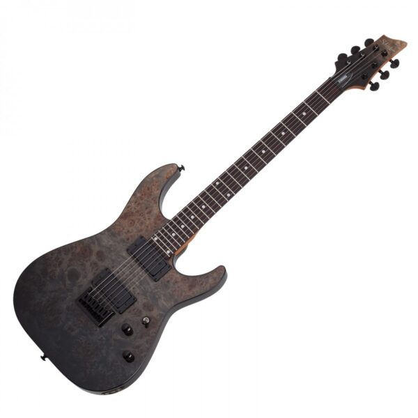 Schecter C-1 Standard Burl Black Fade Burst