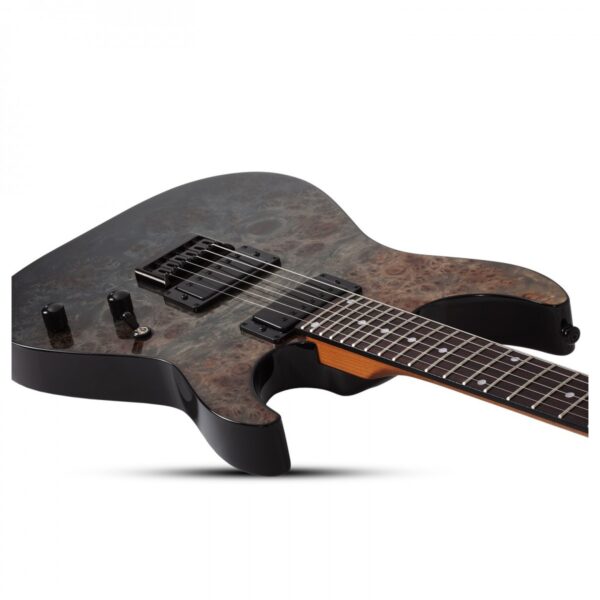 Schecter C-1 Standard Burl Black Fade Burst