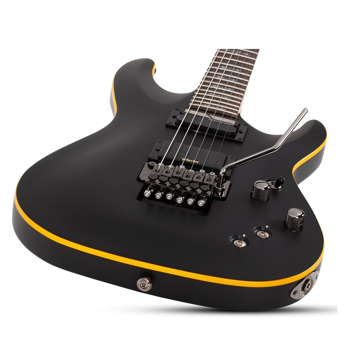 Schecter Demon 6 FR S Aged Black Satin