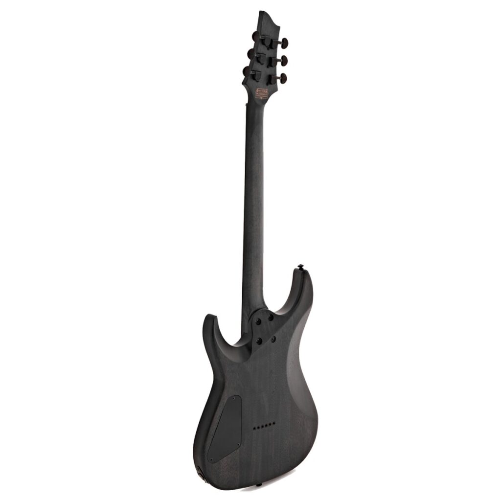 Schecter Omen Elite-6 See Thru Black Gear4music Exclusive
