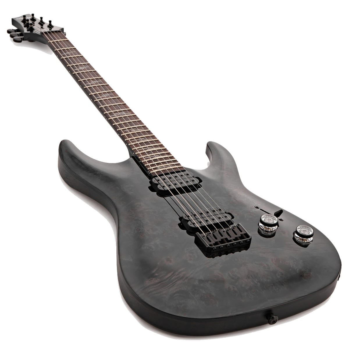 Schecter Omen Elite-6 See Thru Black Gear4music Exclusive