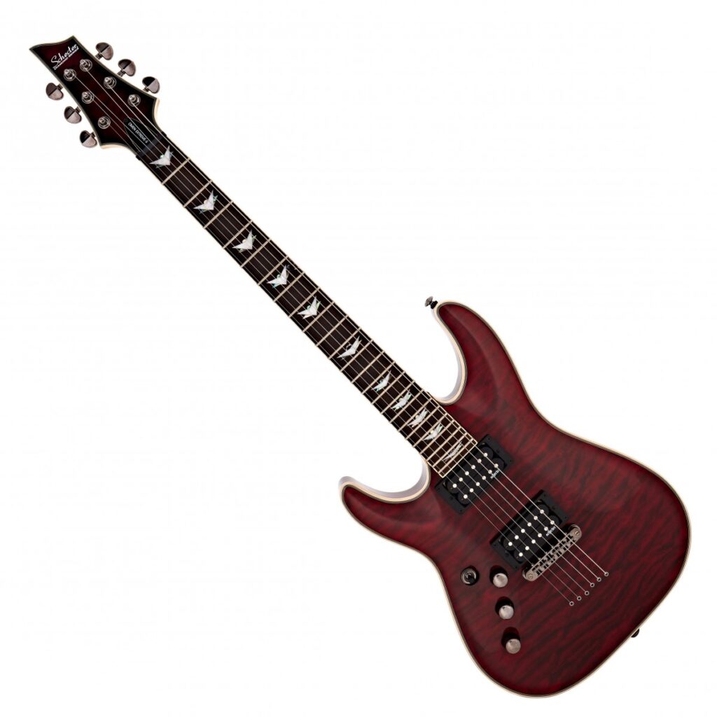 Schecter Omen Extreme-6 Left Handed Black Cherry