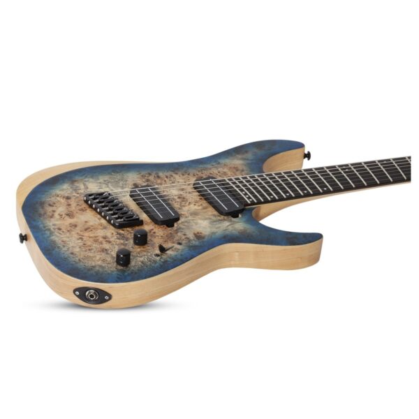 Schecter Reaper-7 Multiscale 7 String Satin Sky Burst