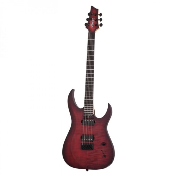 Schecter Sunset-6 Extreme Scarlet Burst