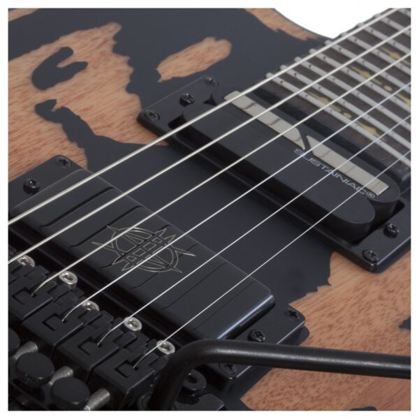 Schecter Synyster Gates Custom S Distressed Satin Black