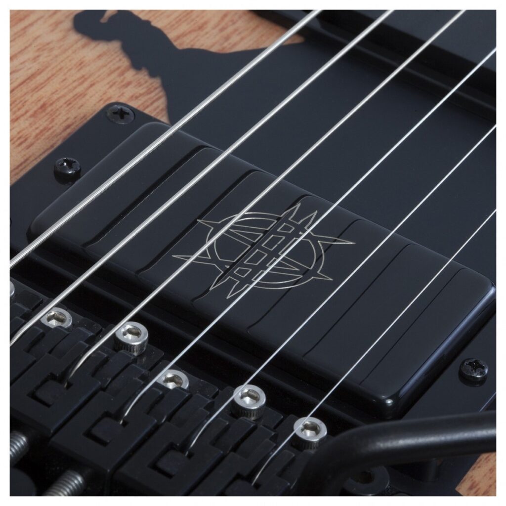 Schecter Synyster Gates Custom S Distressed Satin Black