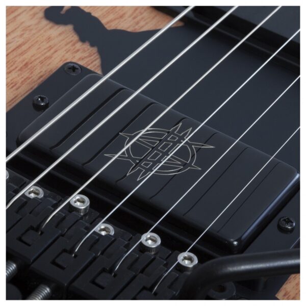 Schecter Synyster Gates Custom S Distressed Satin Black