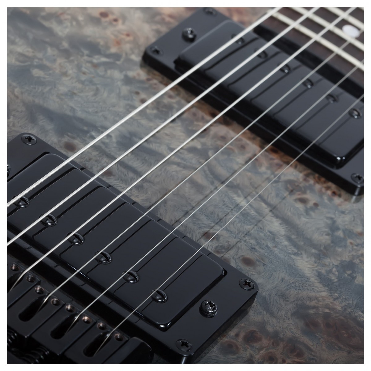 Schecter PT Standard Burl Black Fade Burst