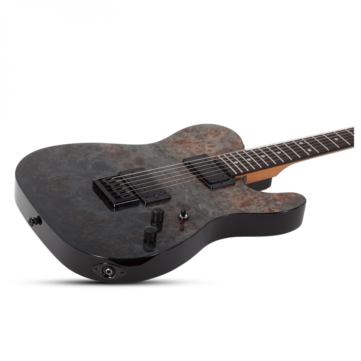 Schecter PT Standard Burl Black Fade Burst
