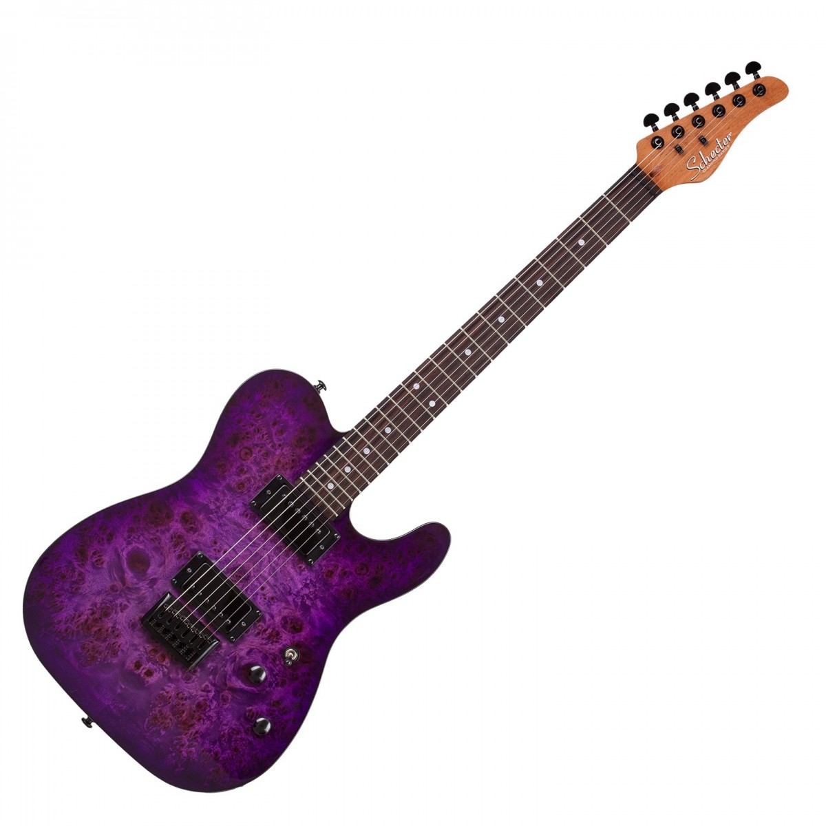 Schecter PT Standard Burl Purple Burst