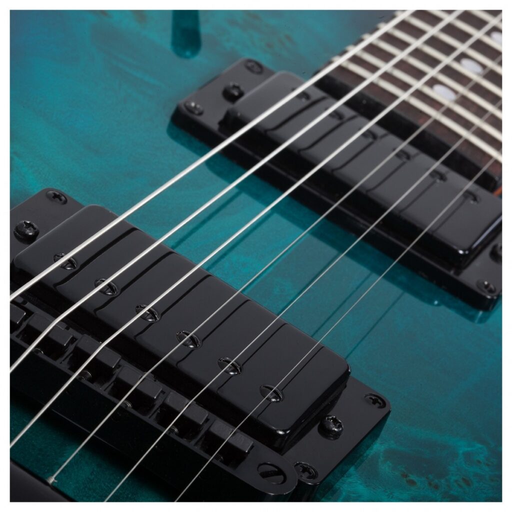 Schecter Solo-II Standard Ocean Blue Burst