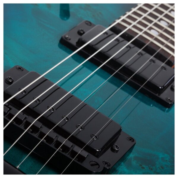 Schecter Solo-II Standard Ocean Blue Burst