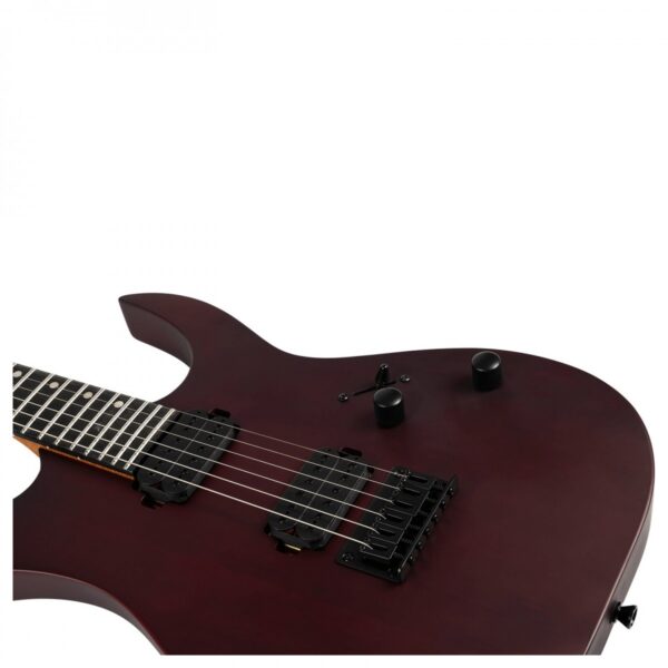 Spira Guitars S-400 MWR Satin Wine Red