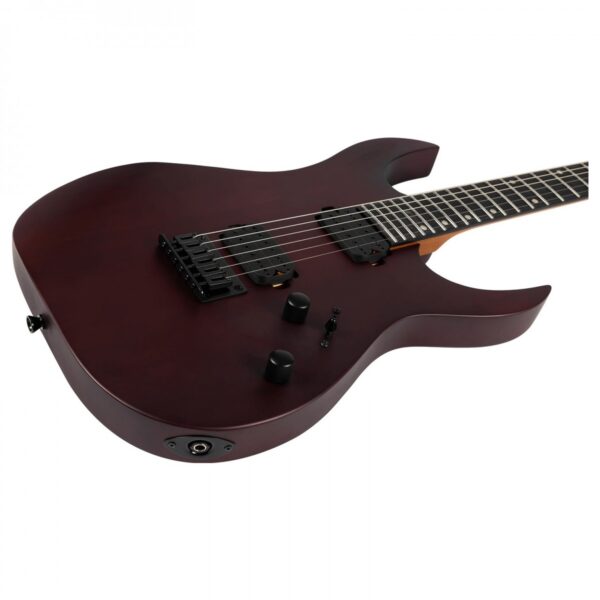 Spira Guitars S-400 MWR Satin Wine Red