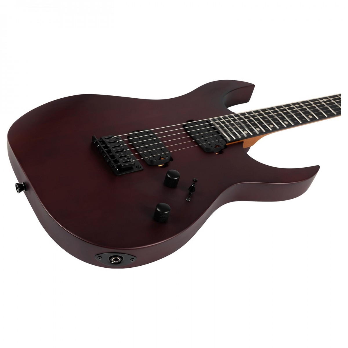 Spira Guitars S-400 MWR Satin Wine Red