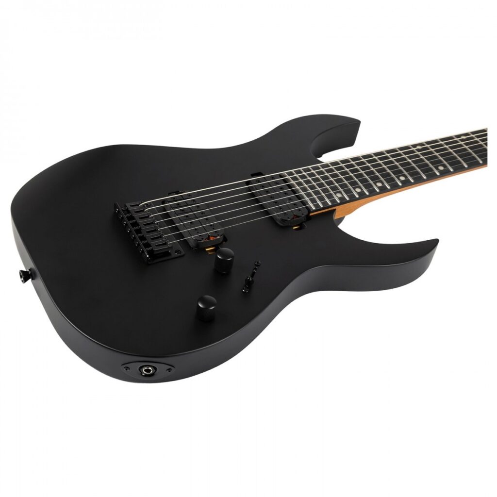 Spira Guitars S-407 MBK Satin Black