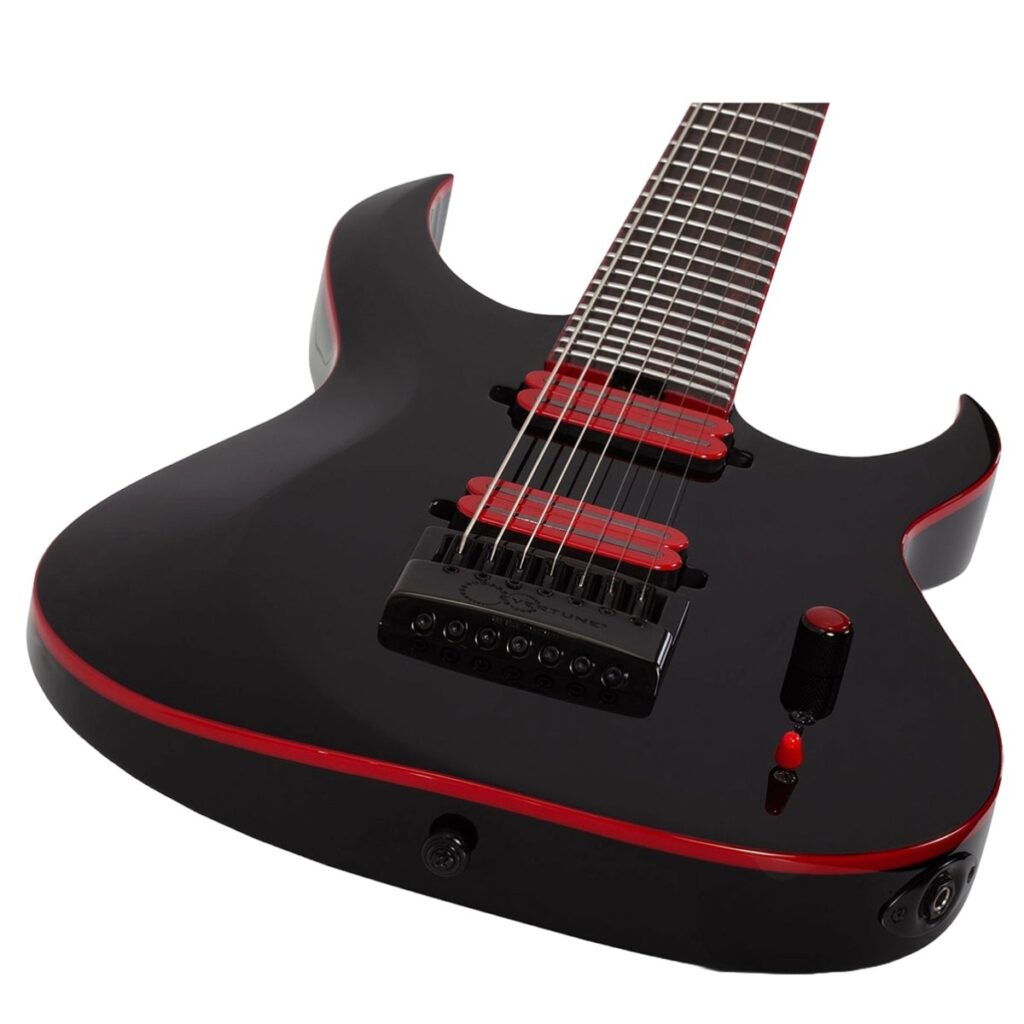 Schecter Sunset EverTune 7 String Red Dawn