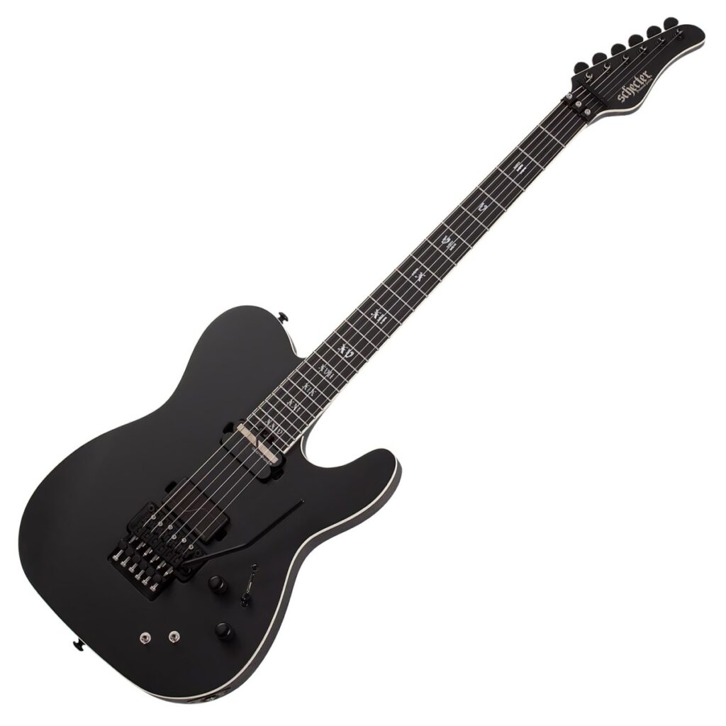Schecter PT FR-S SLS Elite Evil Twin Satin Black
