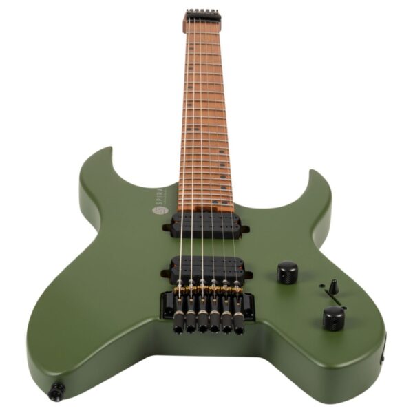 Spira Guitars S-400 Headless MGR Satin Green
