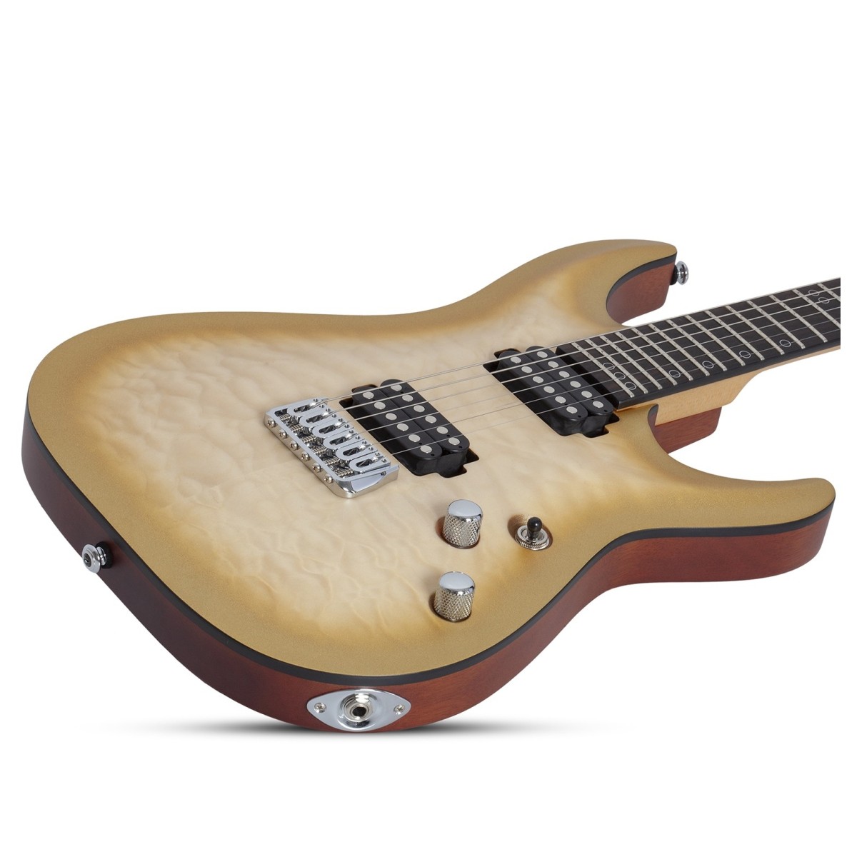 Schecter Omen Extreme-II Natural Gold Burst