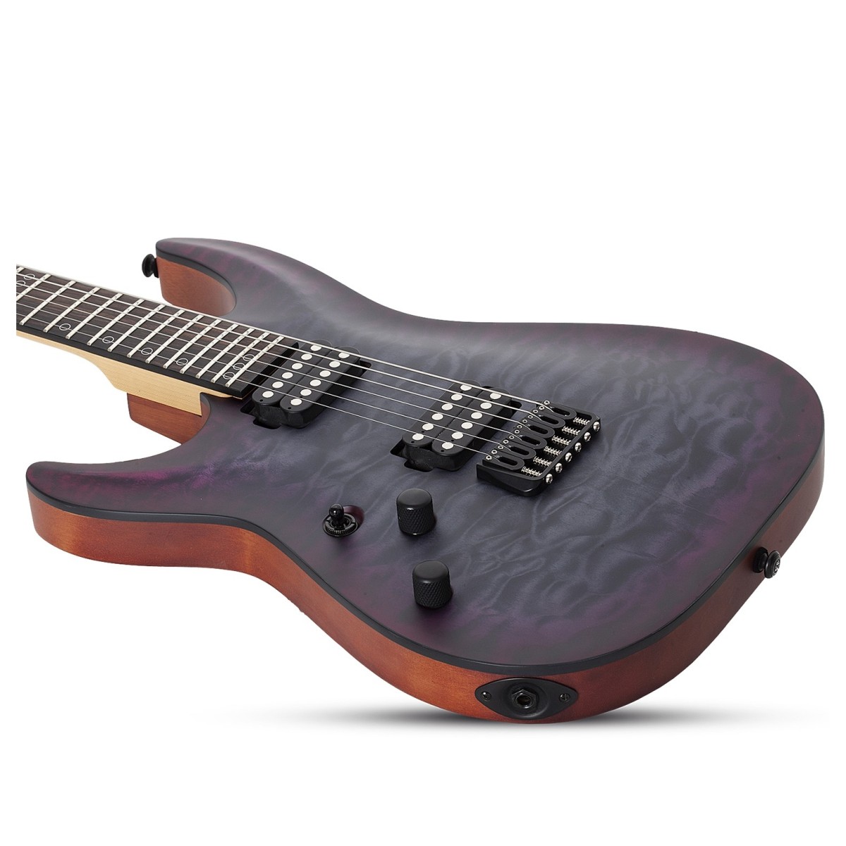 Schecter Omen Extreme-II Left Handed Nocturne Shadow