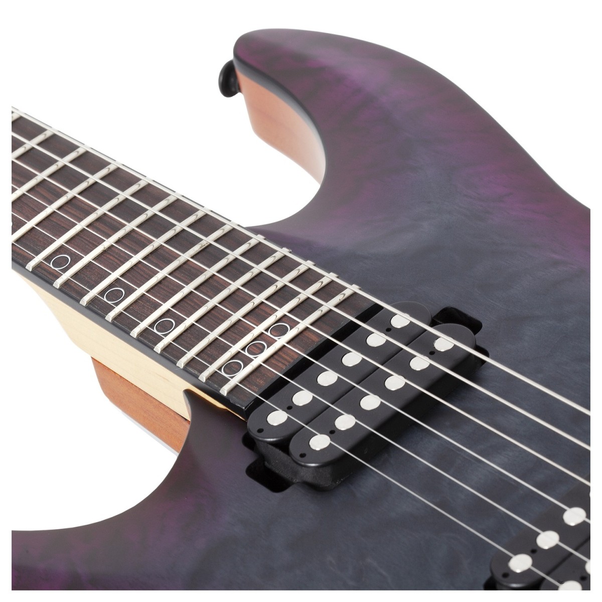 Schecter Omen Extreme-II Left Handed Nocturne Shadow