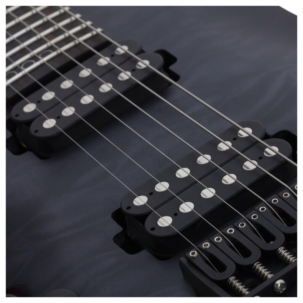 Schecter Omen Extreme-II Left Handed Nocturne Shadow
