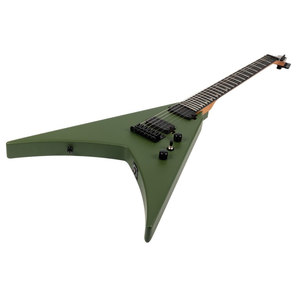 Spira Guitars V-400 MGR Satin Dark Green