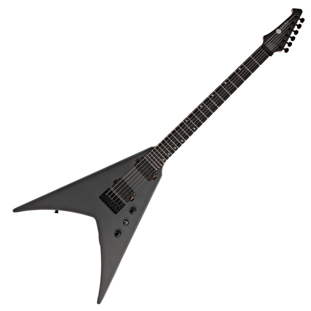Spira Guitars V-400 MSL Satin Silver