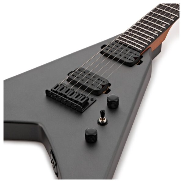 Spira Guitars V-400 MSL Satin Silver