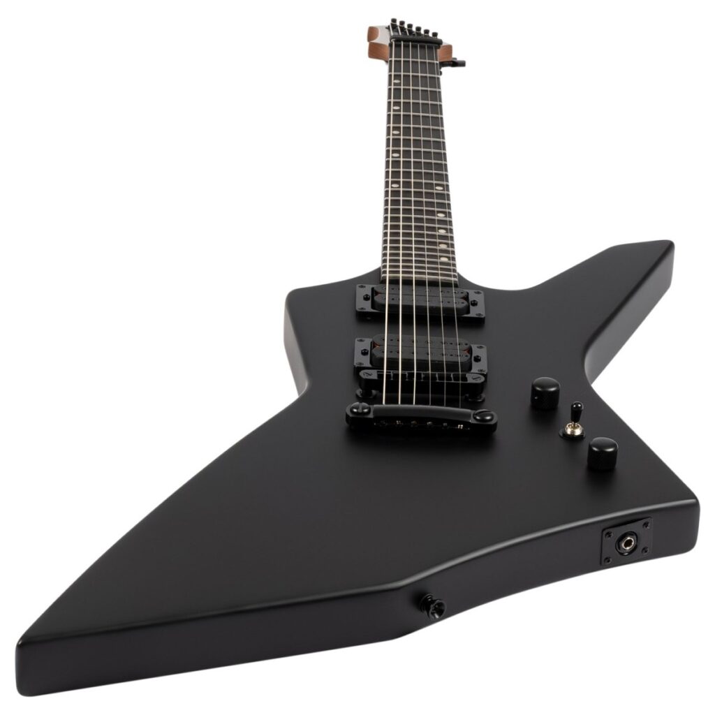 Spira Guitars X-400 MBK Satin Black
