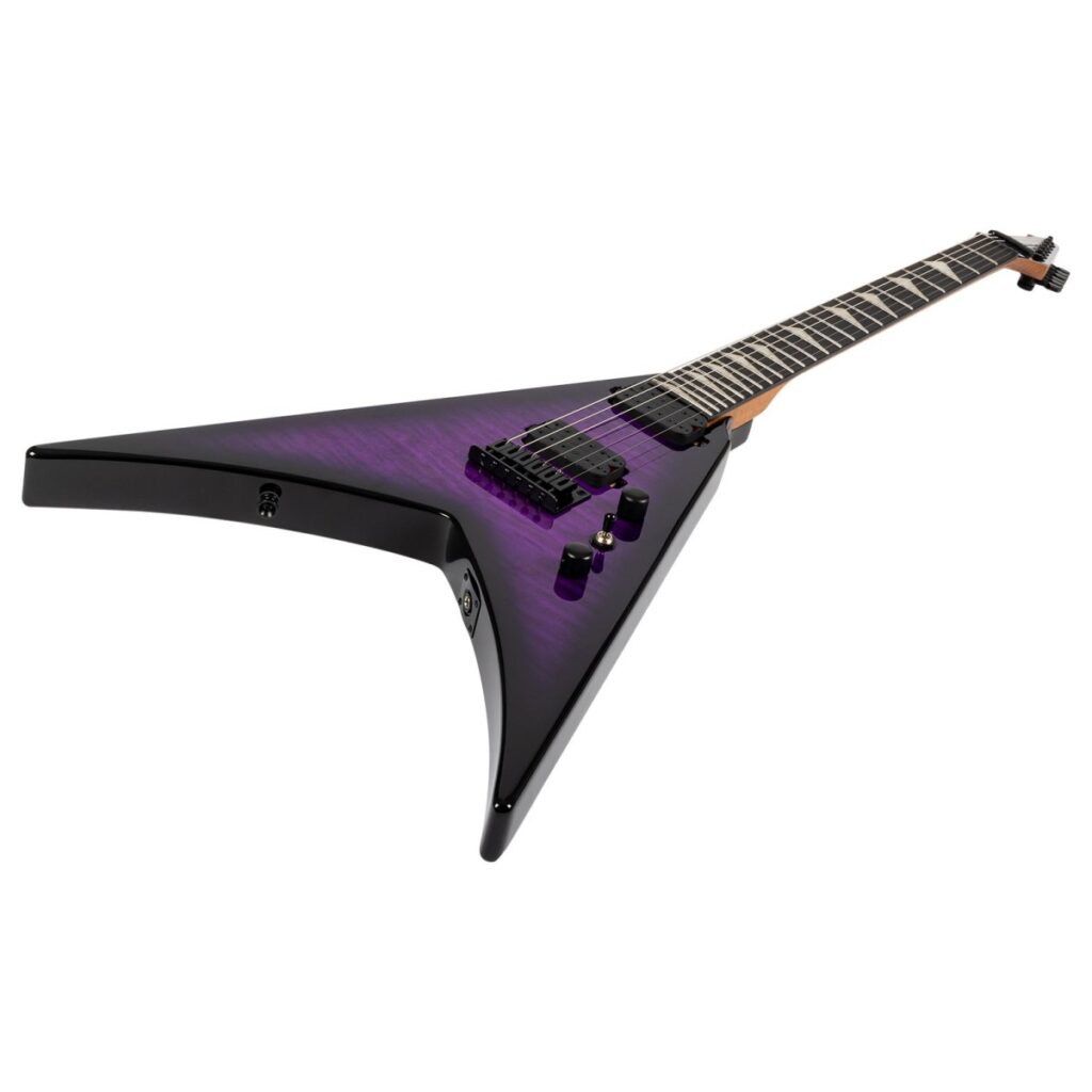 Spira Guitars V-500 TPP E Transparent Purple