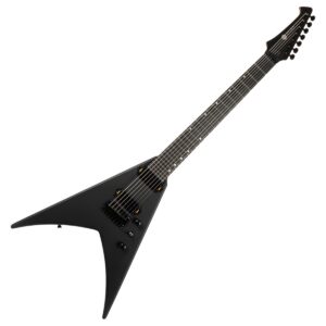 Spira Guitars V-407 MBK Satin Black