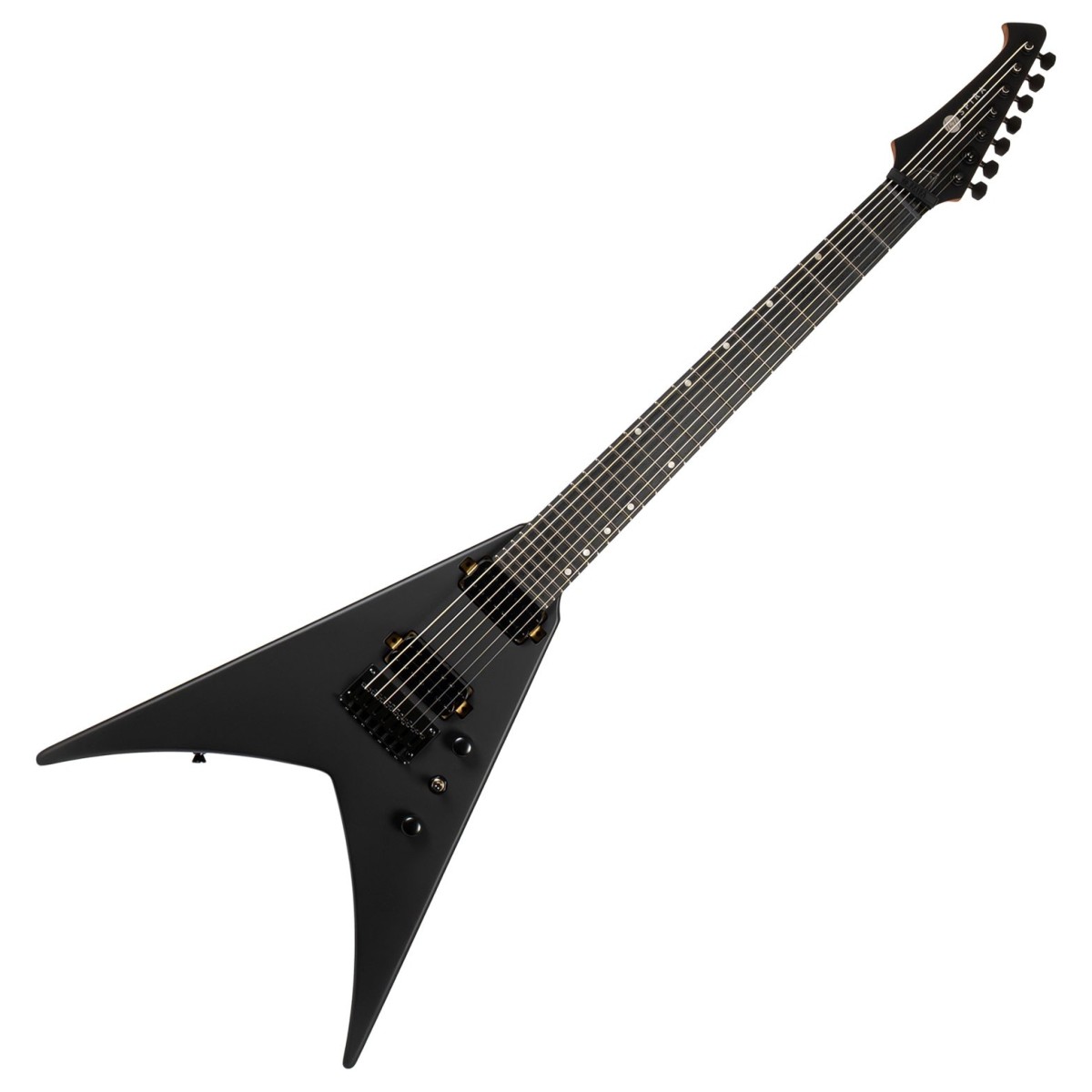 Spira Guitars V-407 MBK Satin Black
