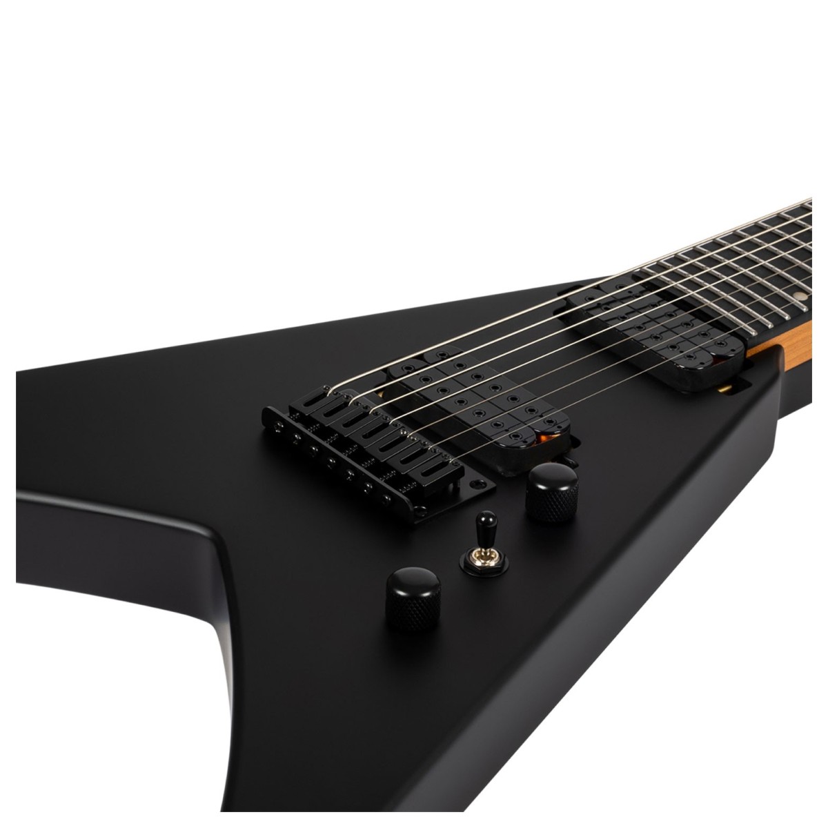 Spira Guitars V-407 MBK Satin Black