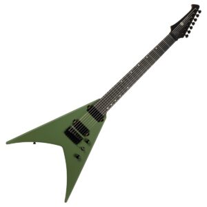 Spira Guitars V-407 MGR Satin Green
