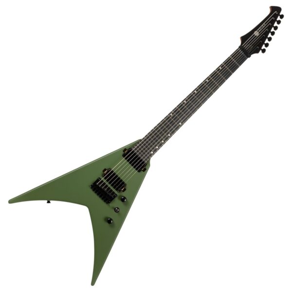 Spira Guitars V-407 MGR Satin Green