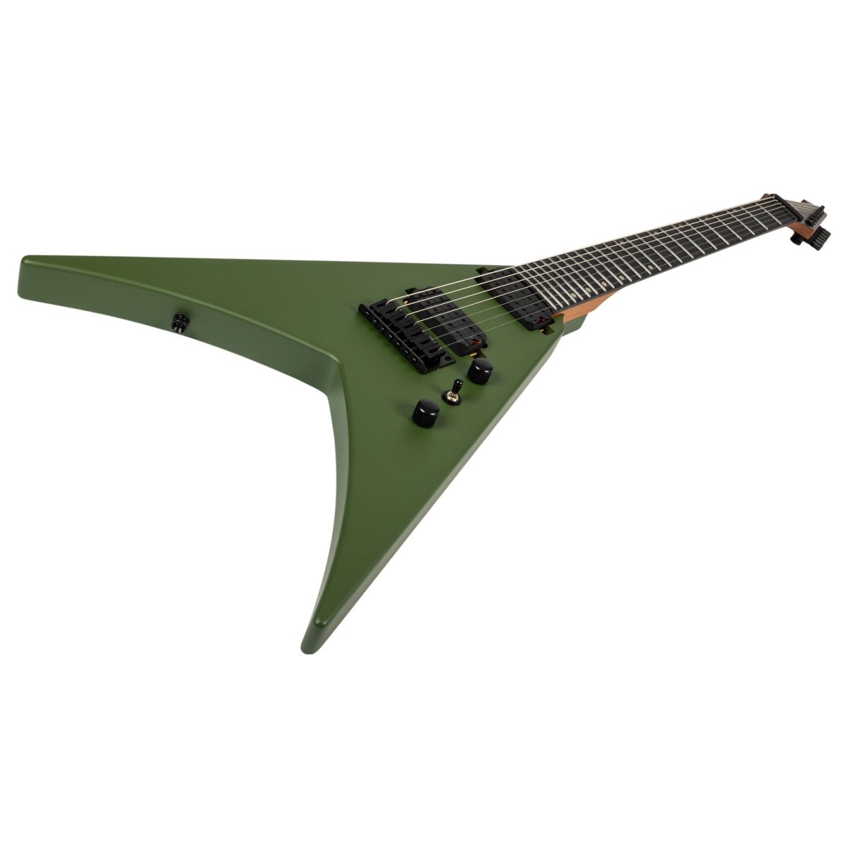 Spira Guitars V-407 MGR Satin Green